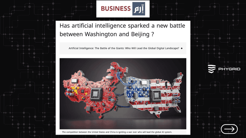 Has artificial intelligence sparked a new battle between Washington and Beijing?