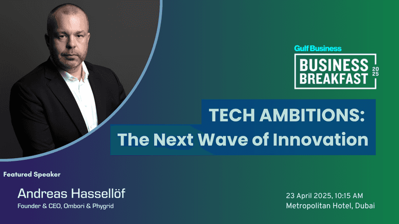 Gulf Business - Business Breakfast 2025 -TEch Ambitions - The Next Wave of Innovation